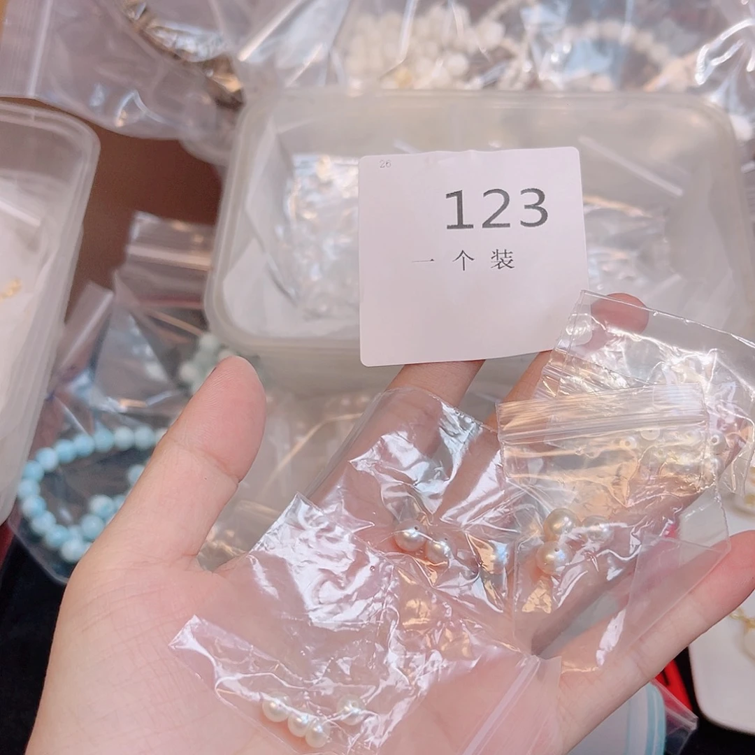 水晶珠宝半成品未镶嵌123 。