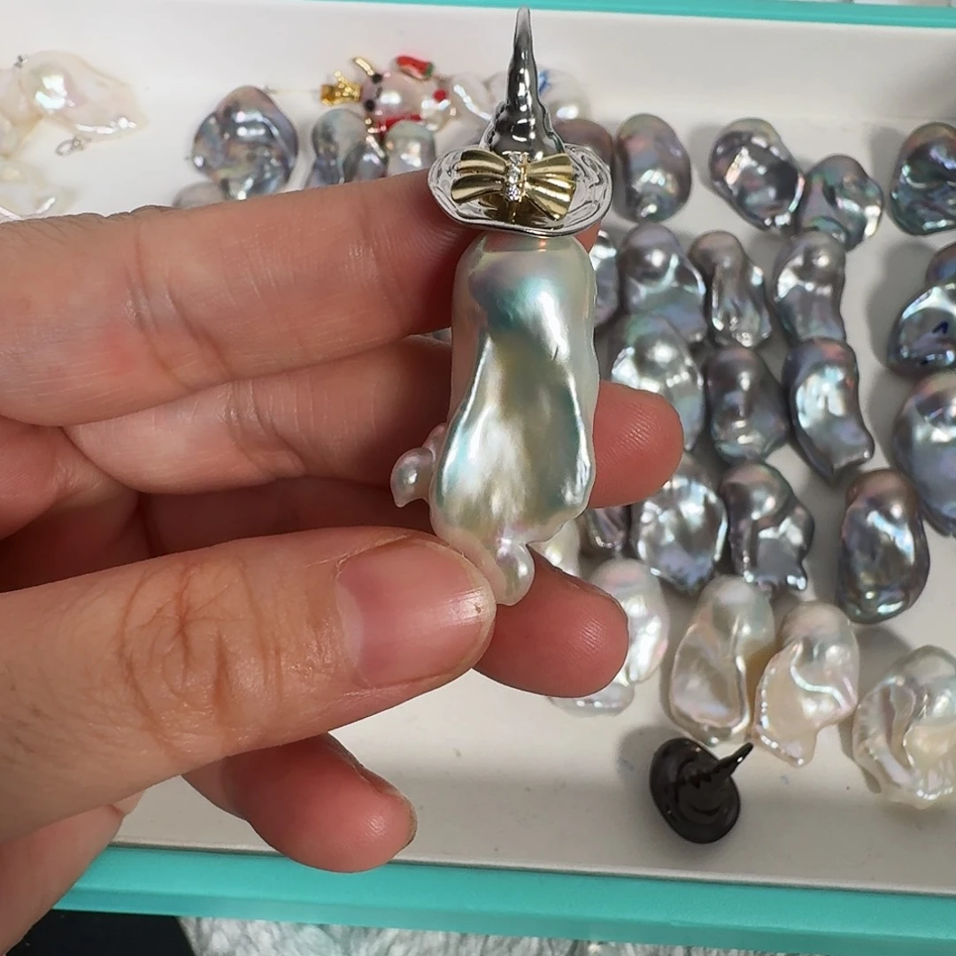 蛋***姐淡水珍珠未镶嵌颈饰