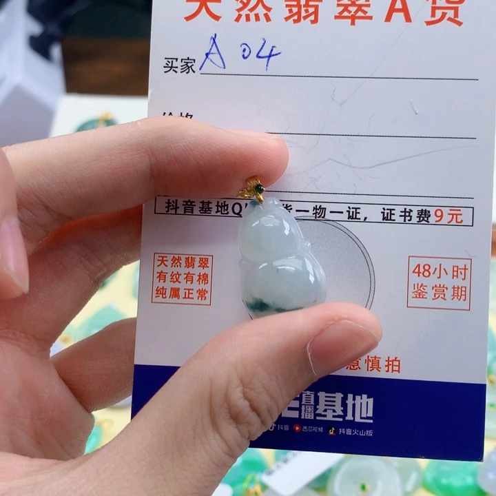 吊坠(赠链)未镶嵌翡翠