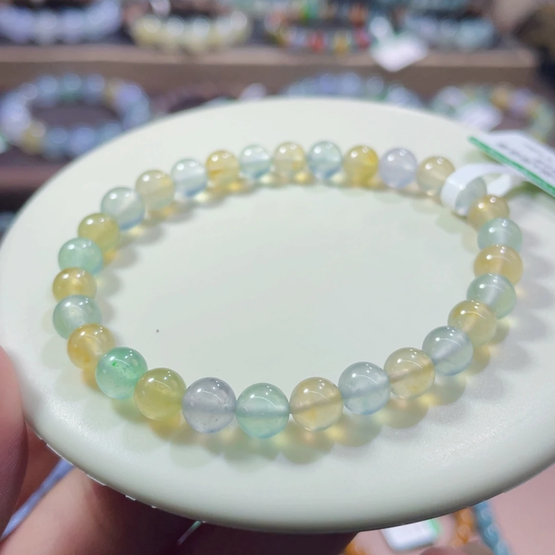 未镶嵌手链翡翠彩钢卡6+