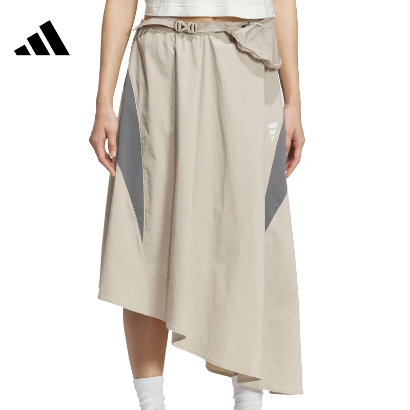 adidas阿迪达斯女子FUSTL W K SKT流光风梭织短裙KB3651