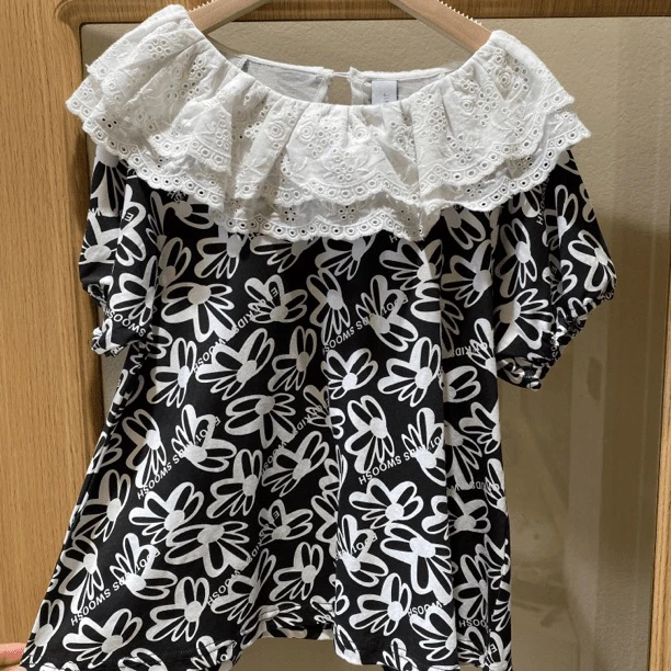 16891高端童装时尚百搭休闲短袖T恤117-3