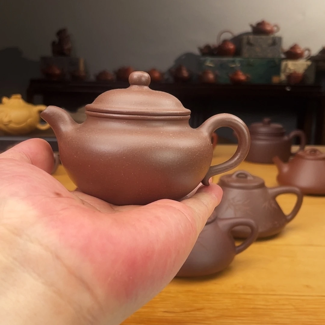 茶壶紫砂宜兴紫砂壶半手工