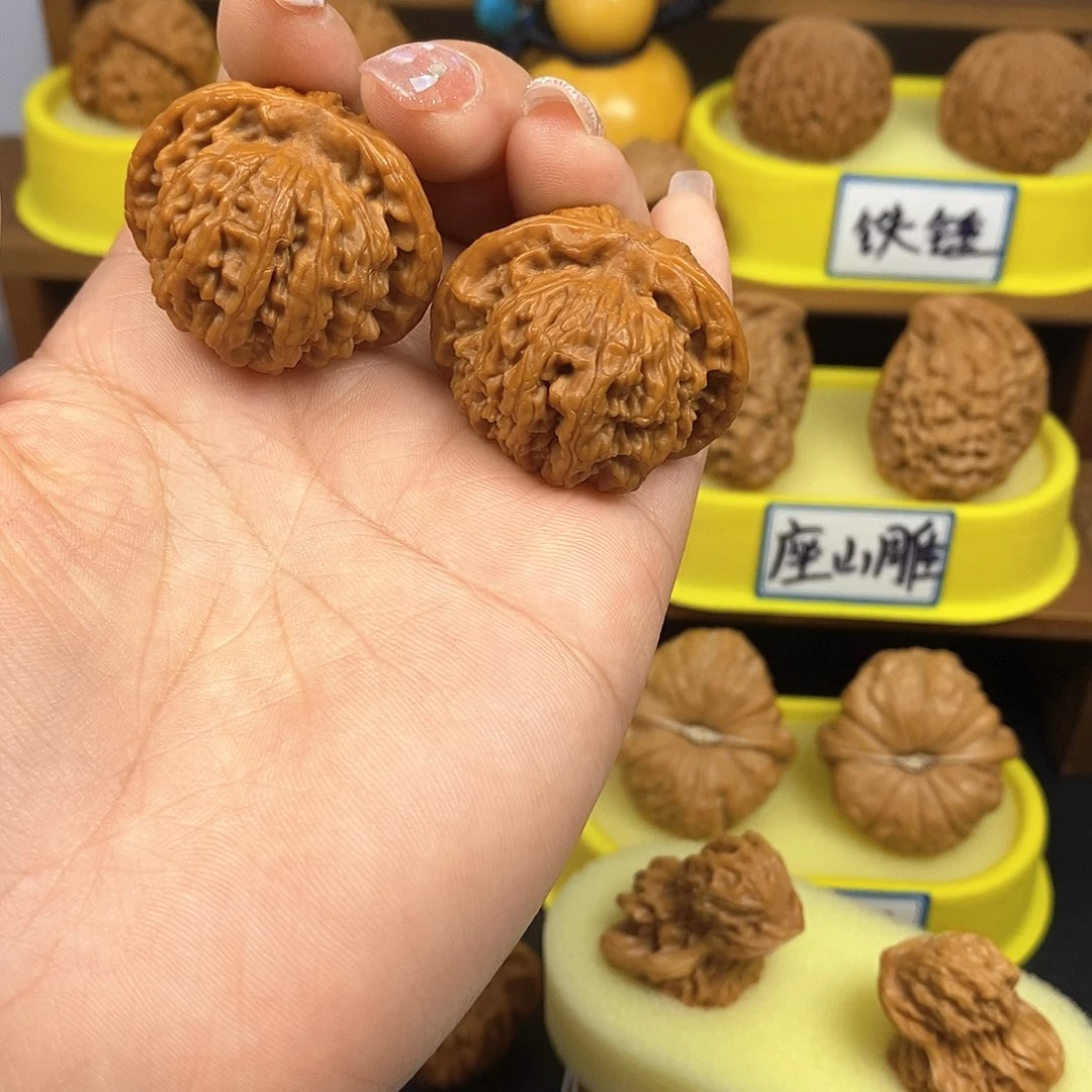 核桃京东第一矮 文玩/木作/... 文玩把件/