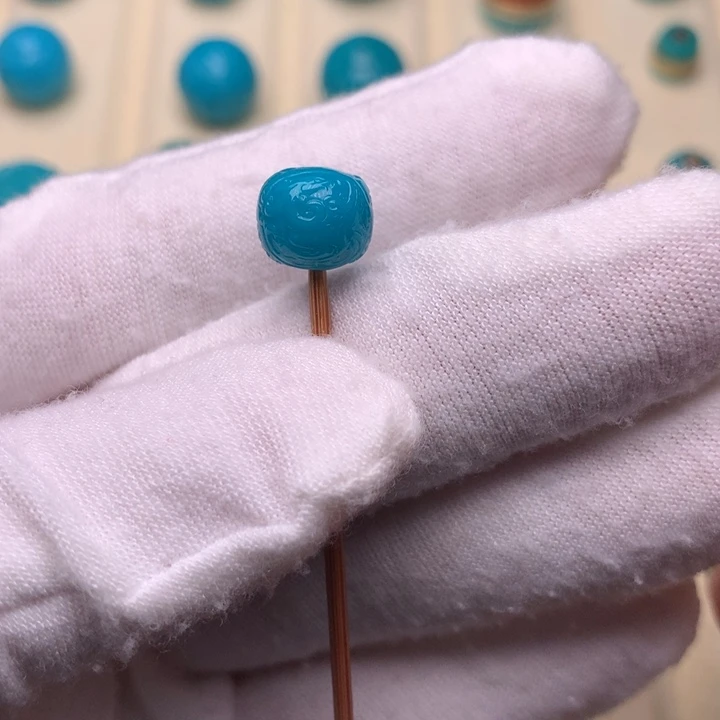 未镶嵌绿松石绿松石龙凤呈祥9.3