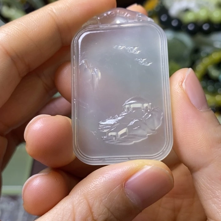 岫玉岫玉挂件未镶嵌