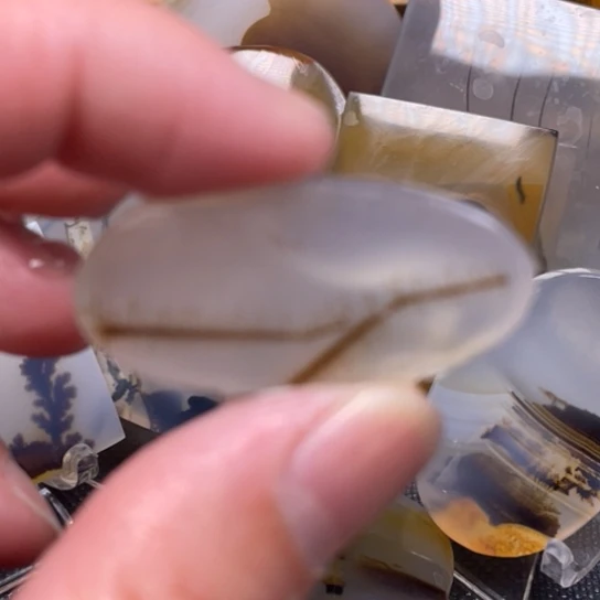 玛瑙/玉髓吊坠(不含链)未镶嵌