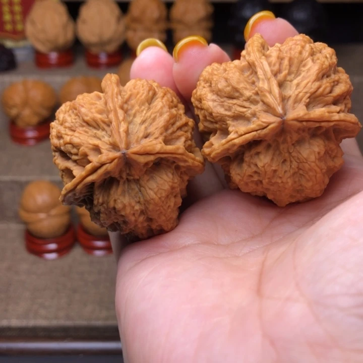 把件文玩核桃33号高山流水三棱42➕尺