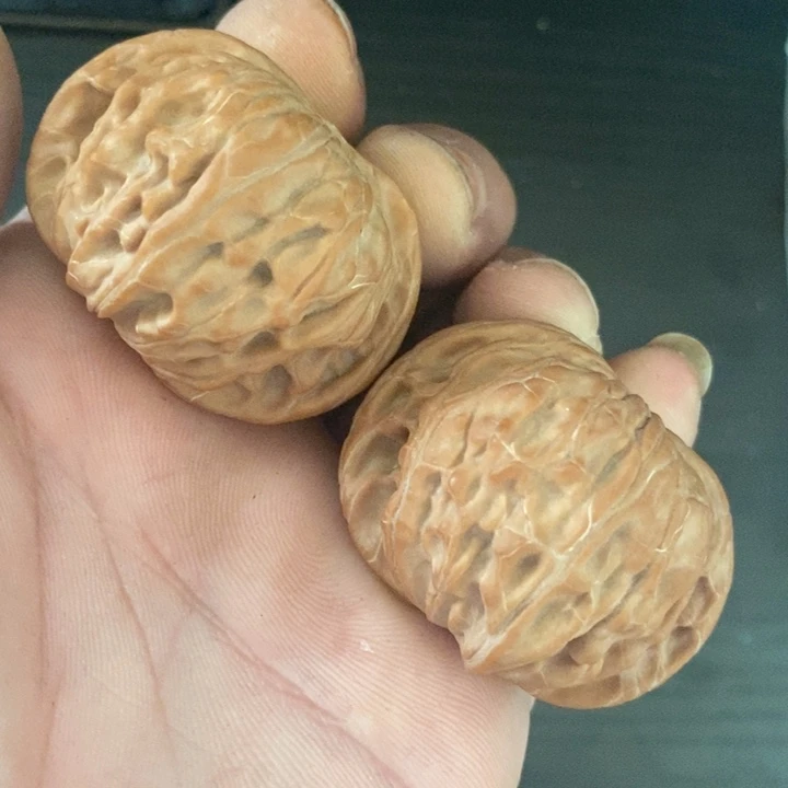 把件文玩核桃磨盘狮子头