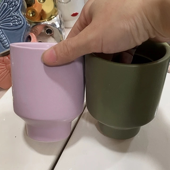 公道杯陶盆有孔 瑕疵介意勿拍