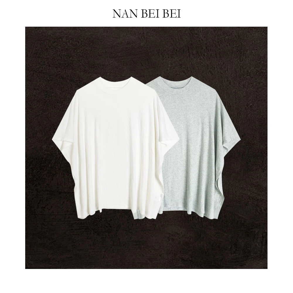 【南北贝】‘皱感衫’简约百搭松弛大廓形量感宽松上衣 925