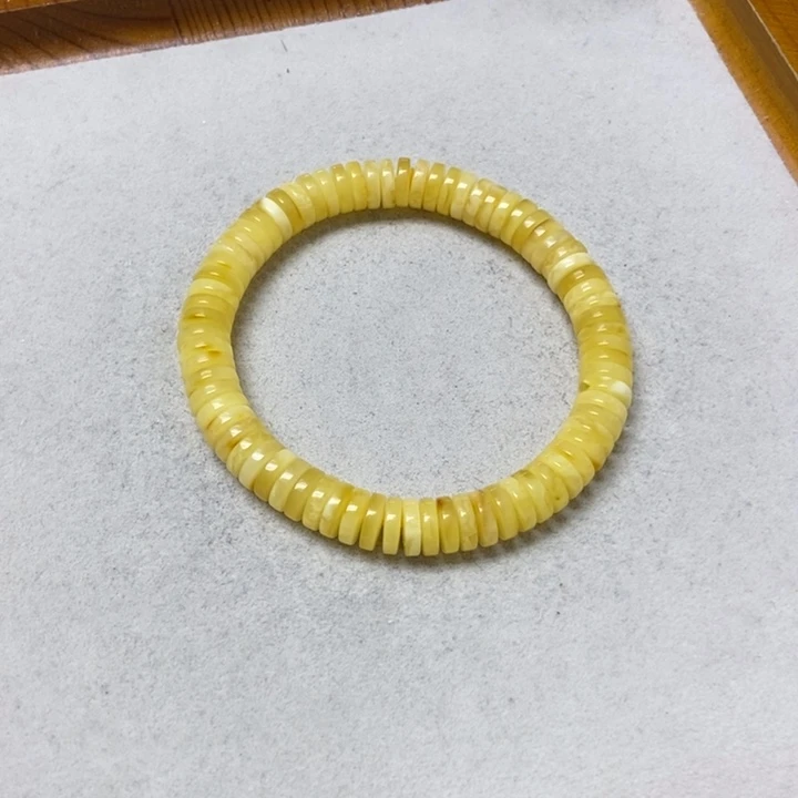 裸石蜜蜡未镶嵌手串