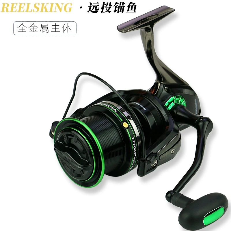 8000型10000型12000型全金属无间隙渔轮鱼线轮远投轮锚鱼轮海竿轮