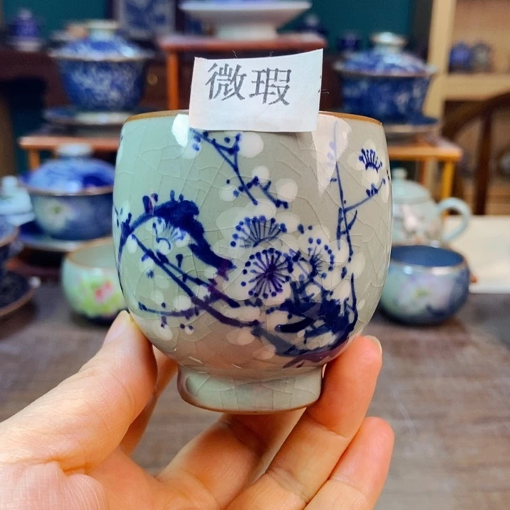 瓷片手工制作工艺精湛等