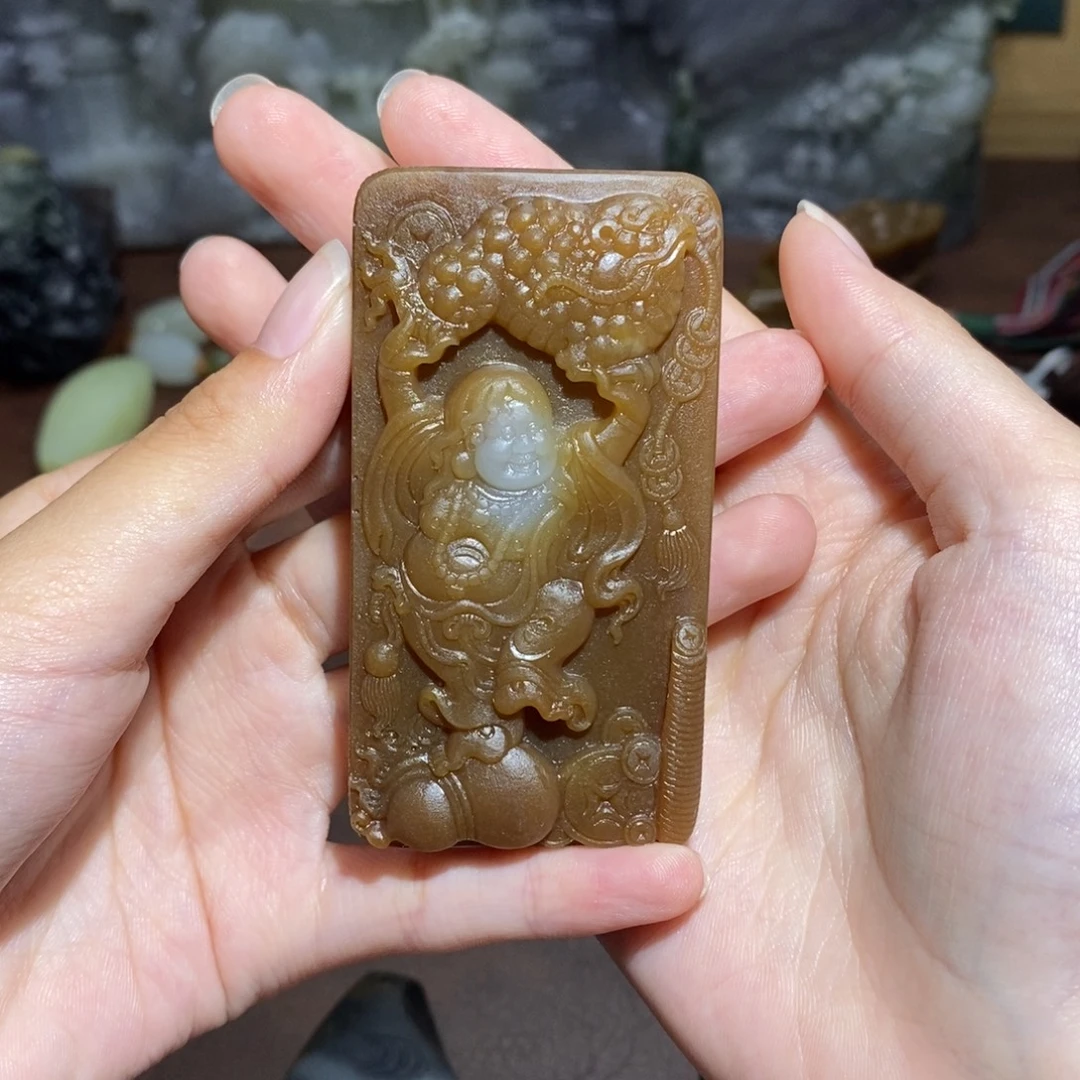 白***樓和田玉未镶嵌颈饰定制