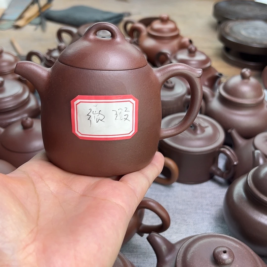 紫砂茶壶本山原矿紫泥