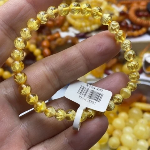 手串琥珀未镶嵌手串
