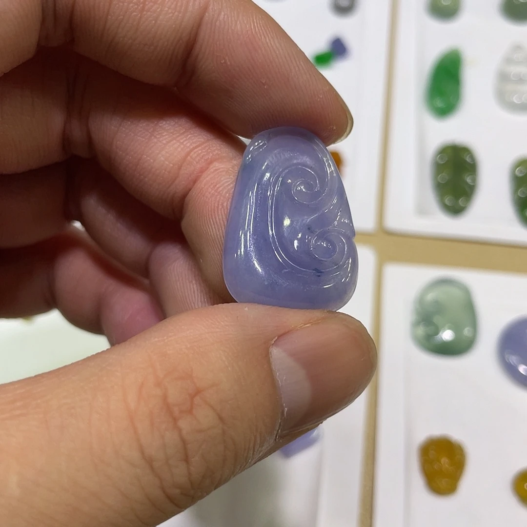 未镶嵌定制翡翠毛货