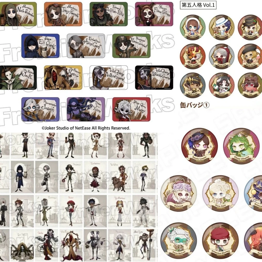 【第五人格POP】Dark POP旧POP方吧唧TOIVO咖啡Q版圆吧唧第1弹第2弹