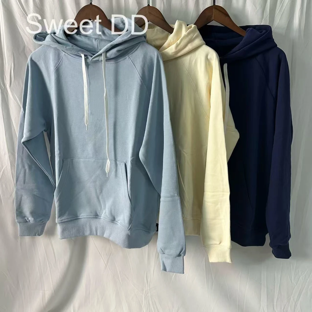 Sweet DD情侣款三色连帽胸前小马刺绣卫衣/LF