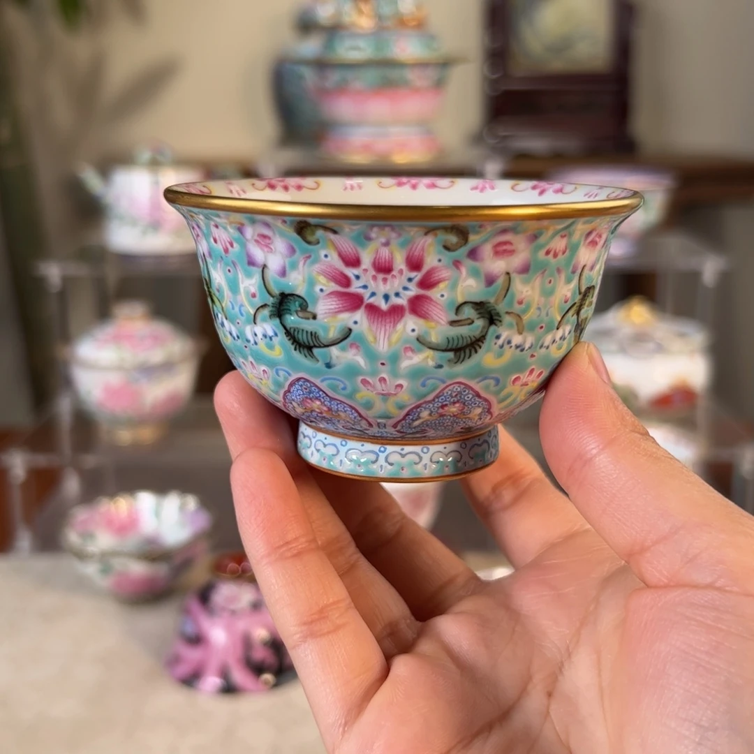 纯手工手绘 高端茶器
