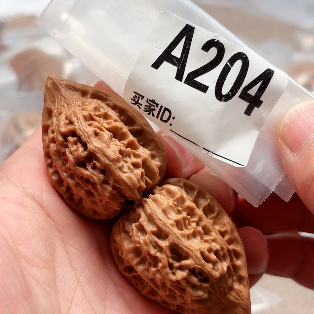 文玩核桃把件34-35十三鸡A204