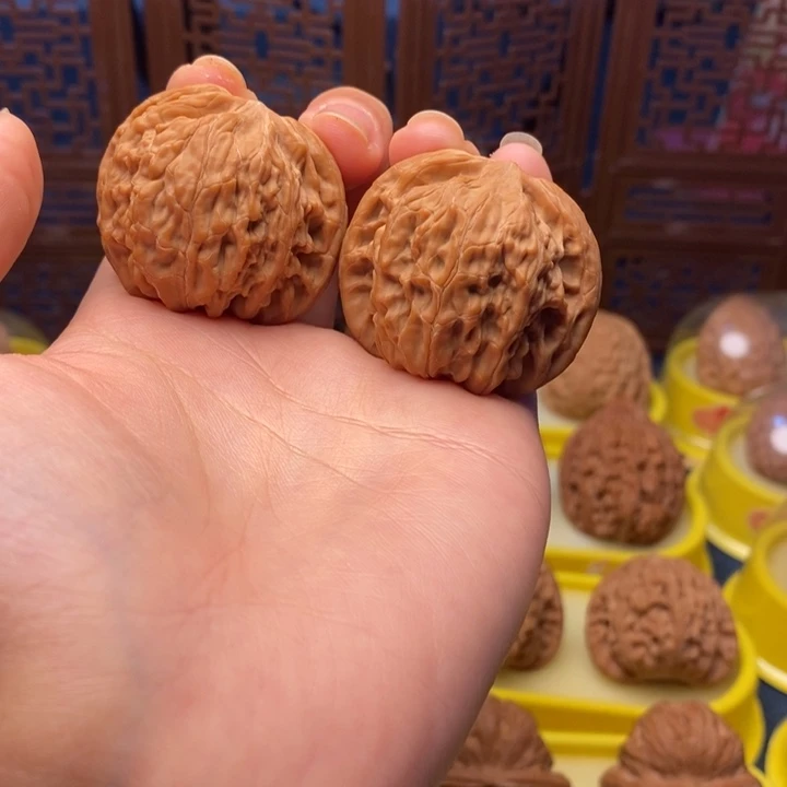 把件文玩核桃40磨盘