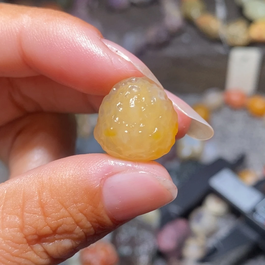 未镶嵌玛瑙/玉髓珠宝半成品