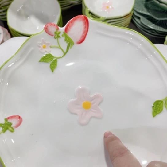 微瑕陶瓷完美主义者勿拍8寸2个