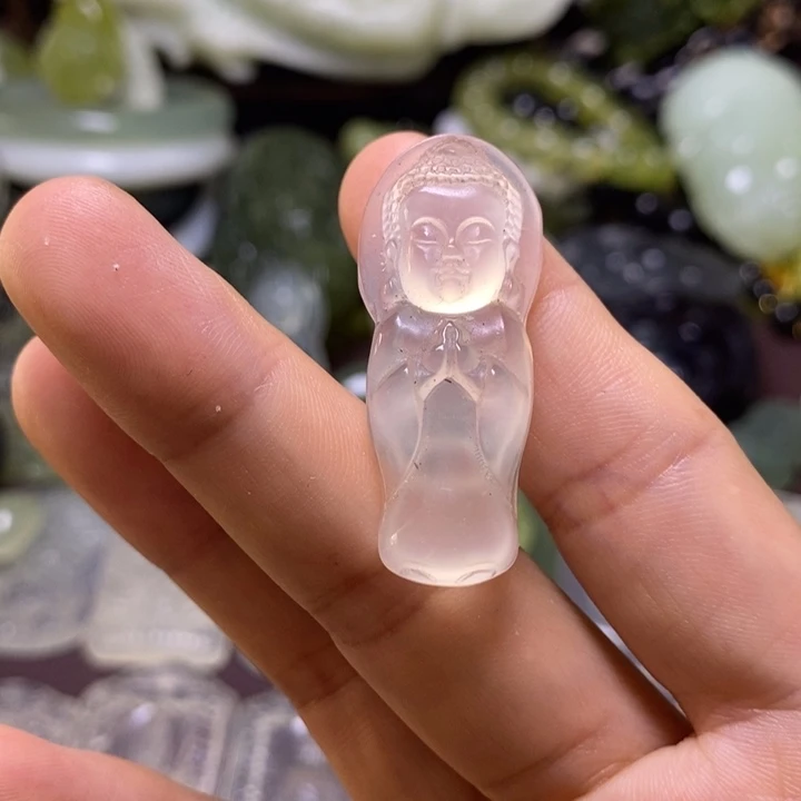 岫玉未镶嵌岫玉挂件