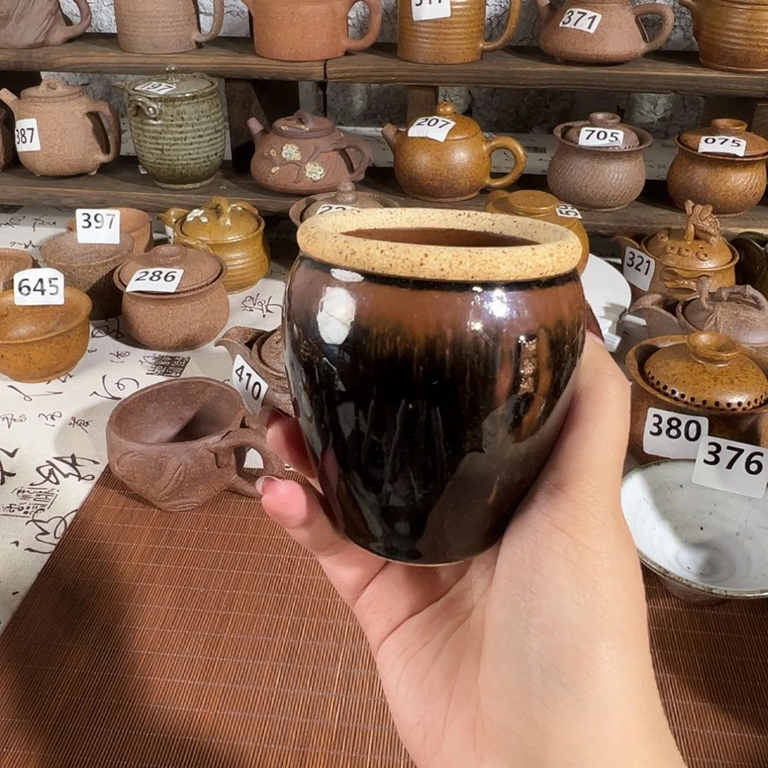 缸200 毫升原谷粗瓷高温瓷