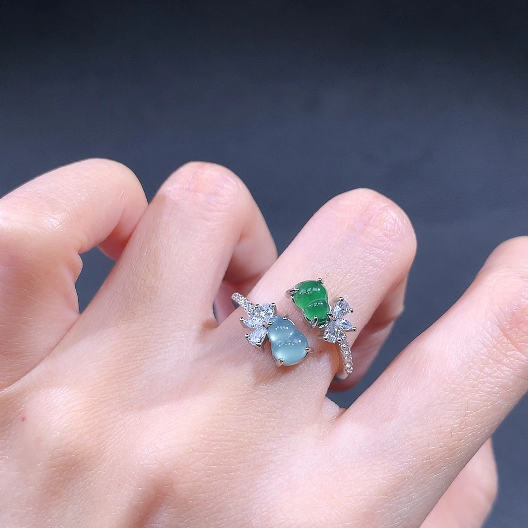 未镶嵌戒指翡翠翡翠