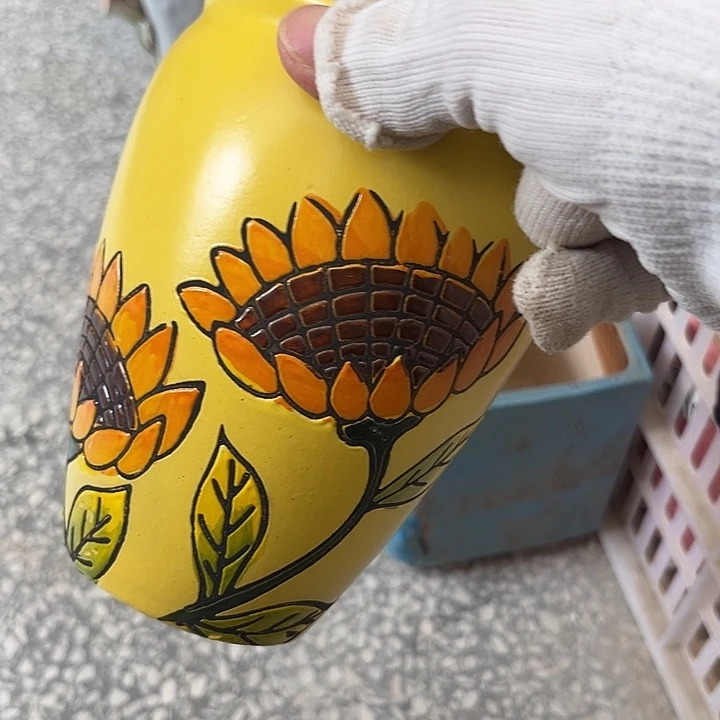 粗陶材质多肉花盆