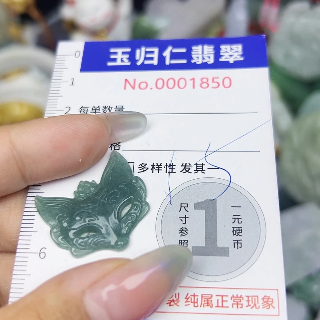 翡翠未镶嵌吊坠(不含链)111