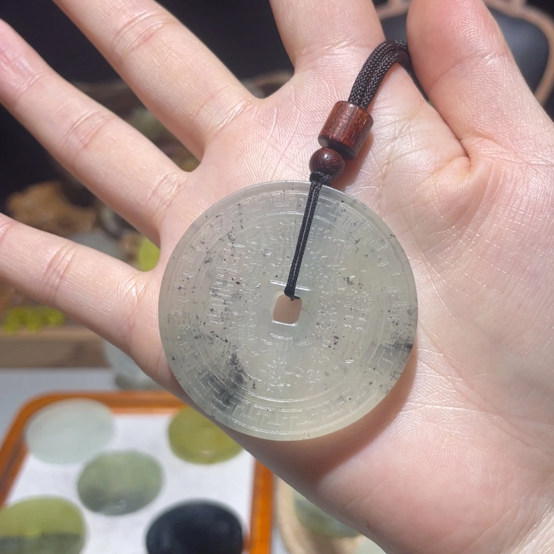 岫玉未镶嵌颈饰颈饰5