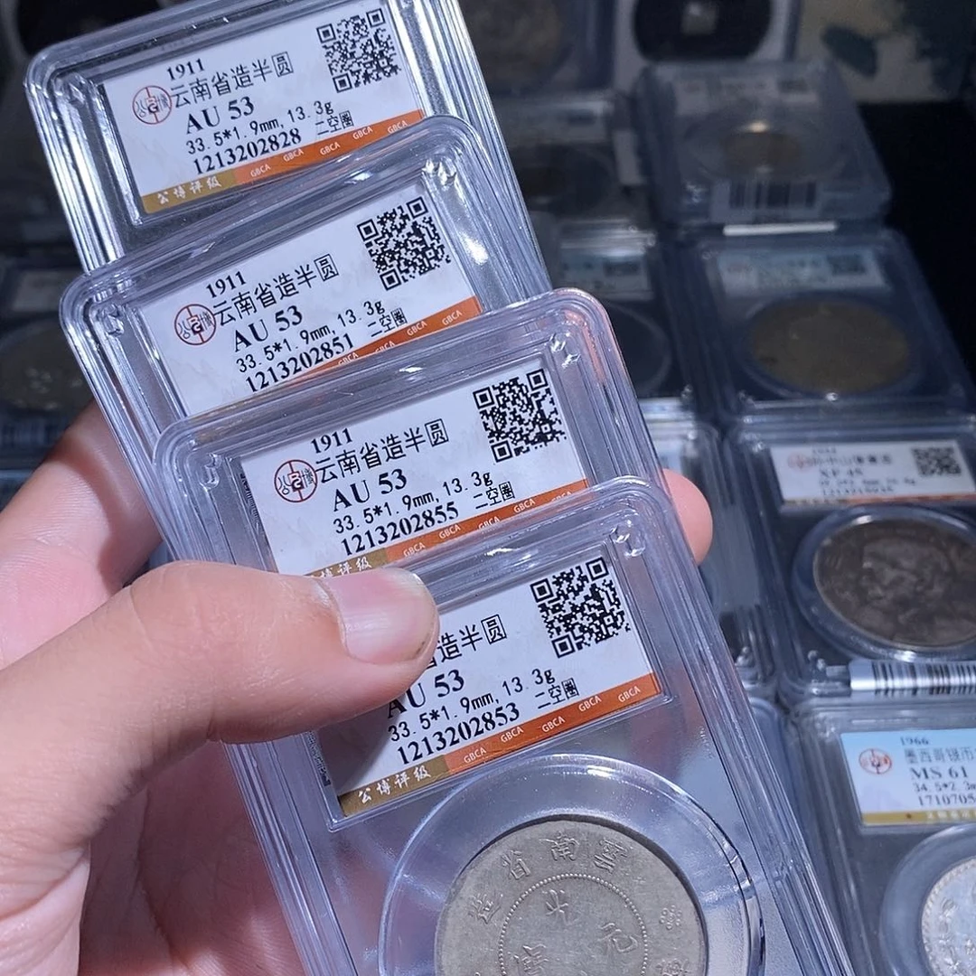 第***界银天道臻选。云南半圆龙四枚