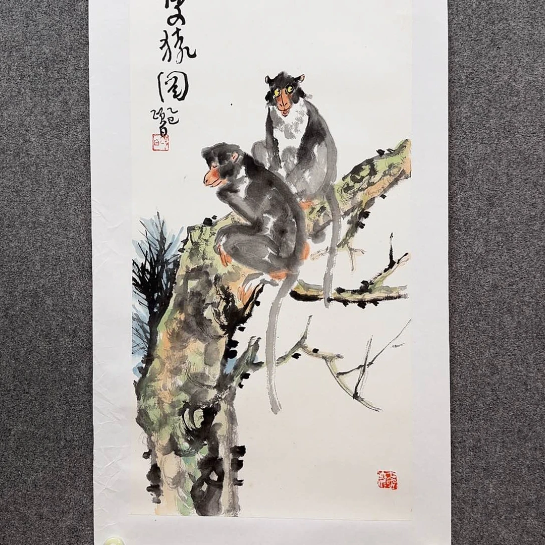 国画颐白老师手绘作品