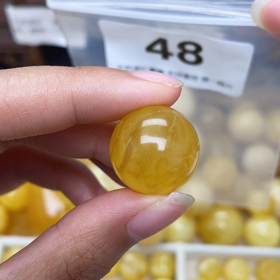 蜜蜡未镶嵌珠宝奇石粉19.1