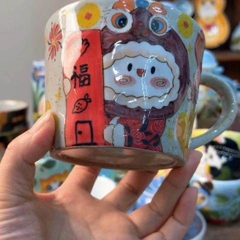 炉景德镇釉下手绘陶瓷