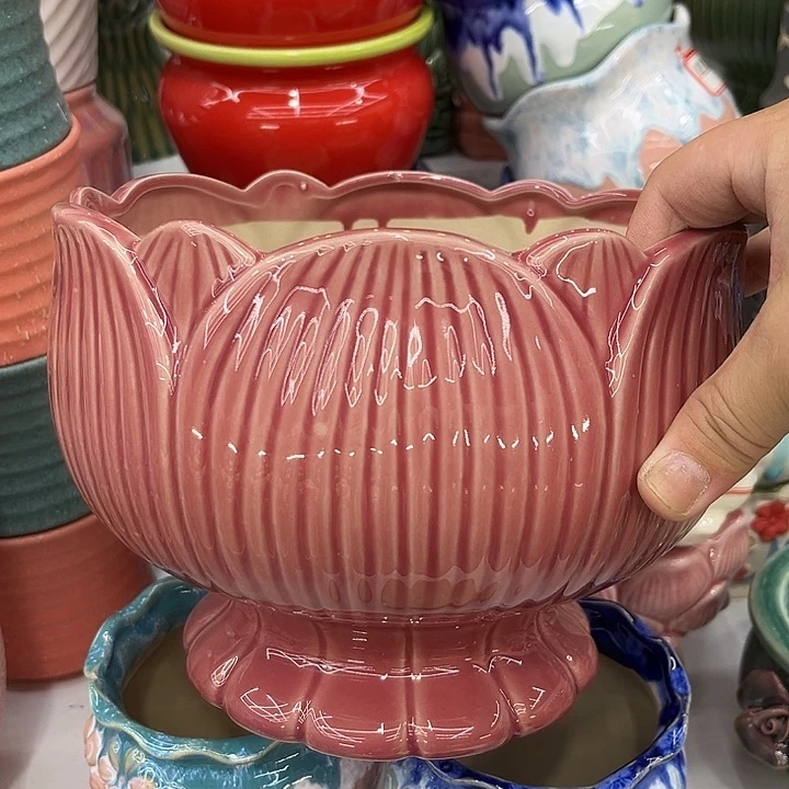 多肉植物陶瓷花盆9.99包邮