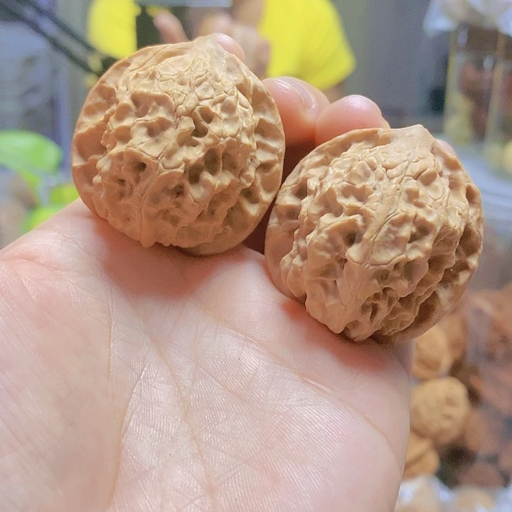 【闪购商品】文玩核桃把件38.5白蛇谷小众