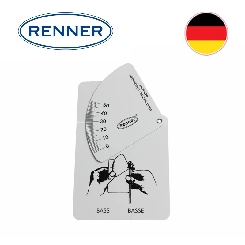 钢琴测量工具 德国原装进口 Renner 雷诺榔头量角器 琴槌量角器