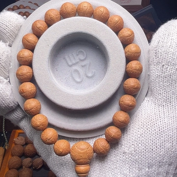 凤眼菩提手串11.5mm铁籽红油皮