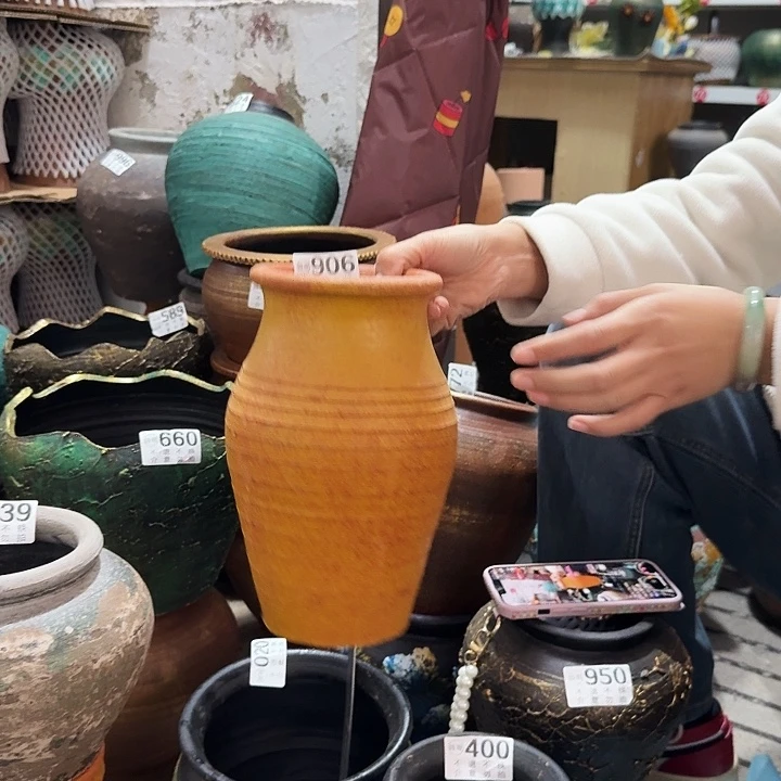 瑕疵黄瓶906高度24口径12