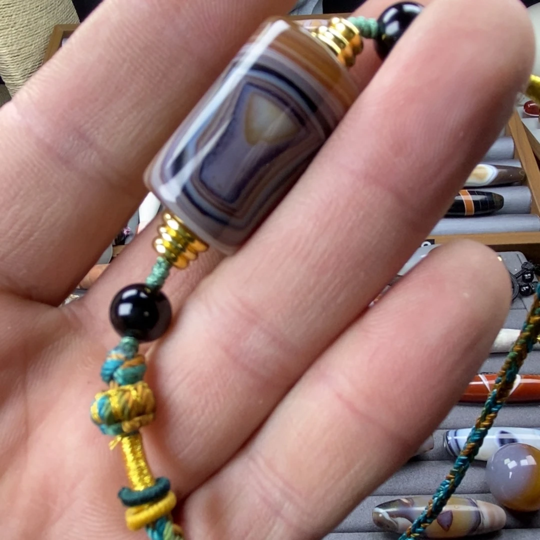 玛瑙/玉髓颈饰未镶嵌王*大