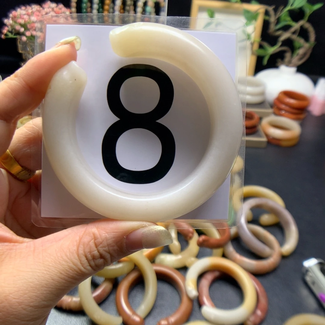 石英质玉手镯未镶嵌天****你