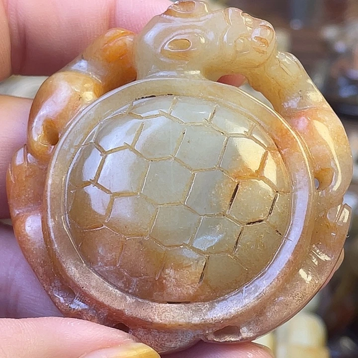 未镶嵌和田玉（糖玉）挂件