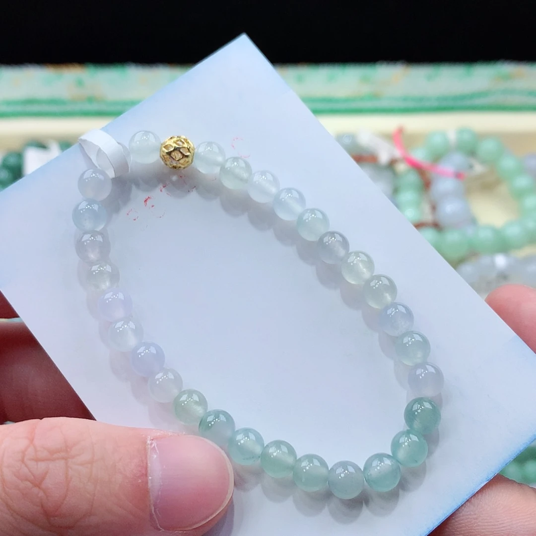 【闪购商品】毛衣链未镶嵌翡翠缅甸天然A货翡翠