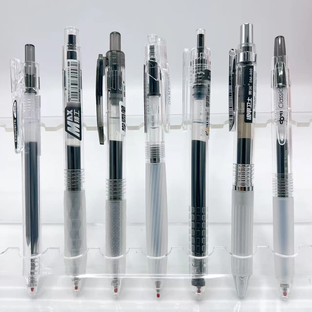 【黑墨/7支】E06透杆,东米精工max/905/银甲/学霸笔…-掉封蜡不售后!