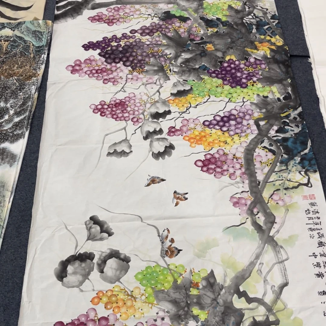 国画处理作品看好再拍哦
